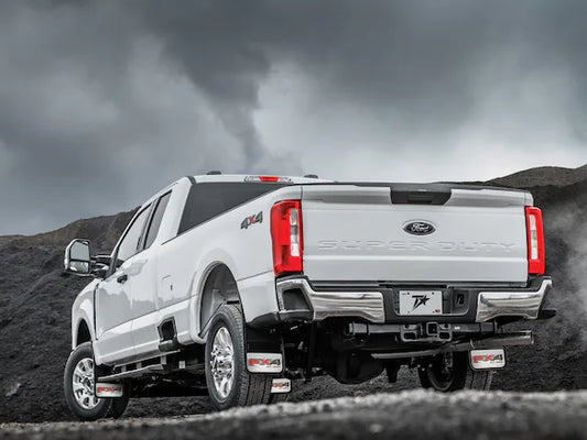 Super Duty SRW GatorBack Mudflaps - Chrome FX4