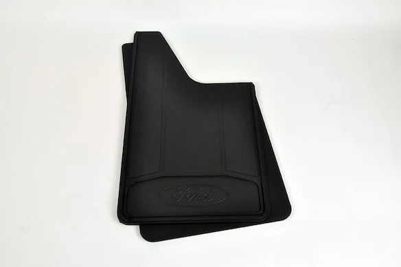 Super Duty SRW Flat Mud Flaps - Black