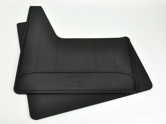 Super Duty DRW Flat Mudflaps - Black