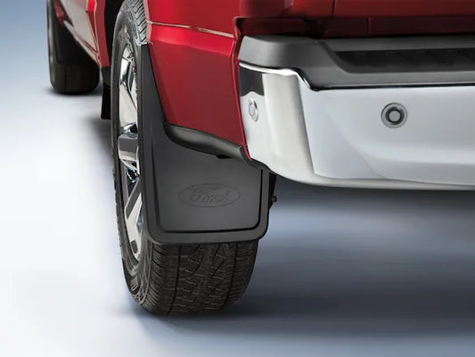 F-150 Molded Plastic Mudflaps - Black