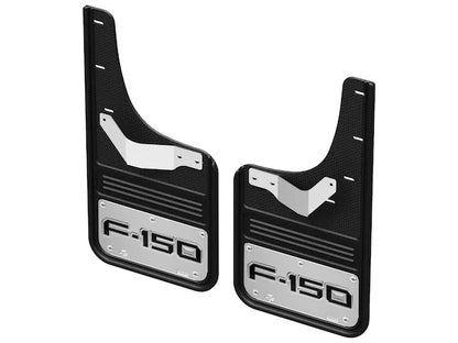 F-150 GatorBack Mudflaps - F-150 Chrome