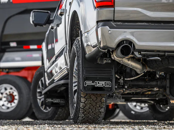 F-150 GatorBack Mudflaps - F-150 Black