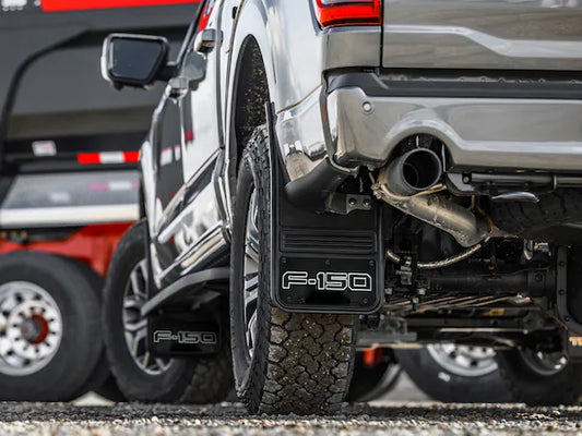 F-150 GatorBack Mudflaps - F-150 Black